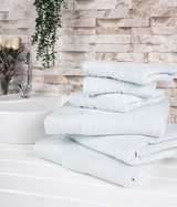 Farilya Banyo Boy Desenli Mint Yeşili Havlu