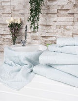 Farilya Banyo Boy Desenli Mint Yeşili Havlu