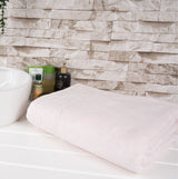 Farilya Büyük Boy Desenli Pembe Havlu