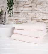 Farilya Büyük Boy Desenli Pembe Havlu