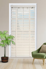 Kumaş Jaluzi Perde İpli Beyaz