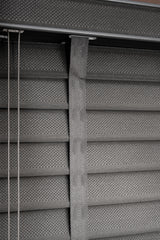 Kumaş Jaluzi Perde İpli Açık Antrasit