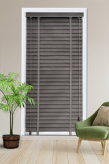 Kumaş Jaluzi Perde İpli Antrasit