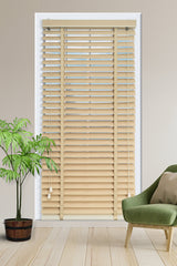 Kumaş Jaluzi Perde İpli Cappucino